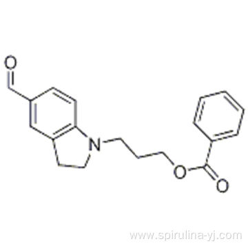 1-[3-(benzoyloxy)propyl]-2,3-dihydro-1H-Indole-5-carboxaldehyde CAS 350797-52-3